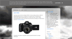 Desktop Screenshot of blogg.eurofoto.no